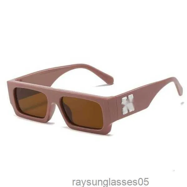Mode Luxus Offs Rahmen Sonnenbrille Stil Quadratische Marke Sonnenbrille Pfeil x Rahmen Brillen Trend Sonnenbrille Helle Sport Reise Sonnenbrille 01w3es