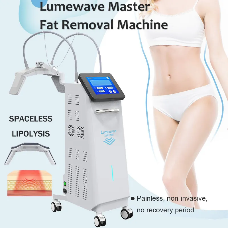Vertikal Lumewave Master Slimming Equipment Spaceless Lipolysis Fat Lös cellulitborttagning Mikrovågsugn Radiofrekvent Beauty Spa Machines