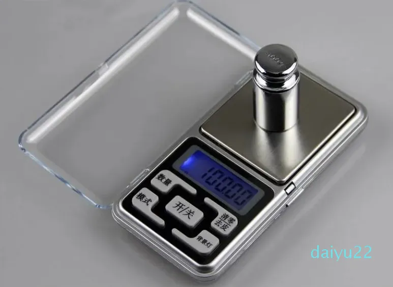 wholesale Balance d'affichage électronique Mini balance numérique de poche Balance de pesée Balance