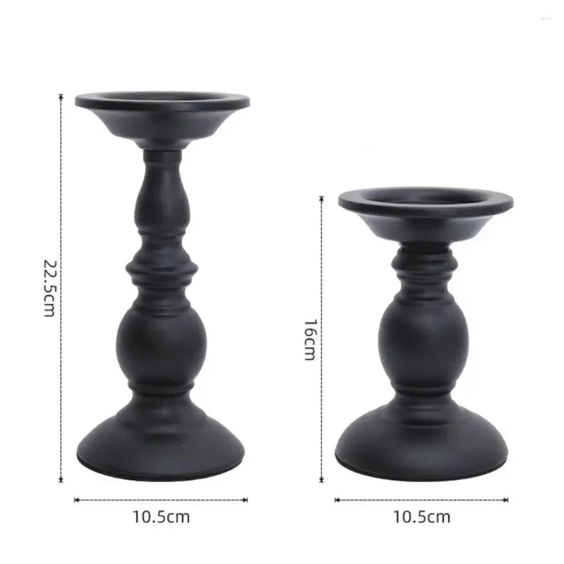Candle Holders Convenient Container Lightweight Festive Touch Anti-deform Anti-wear Wide Application Candlelight Stand