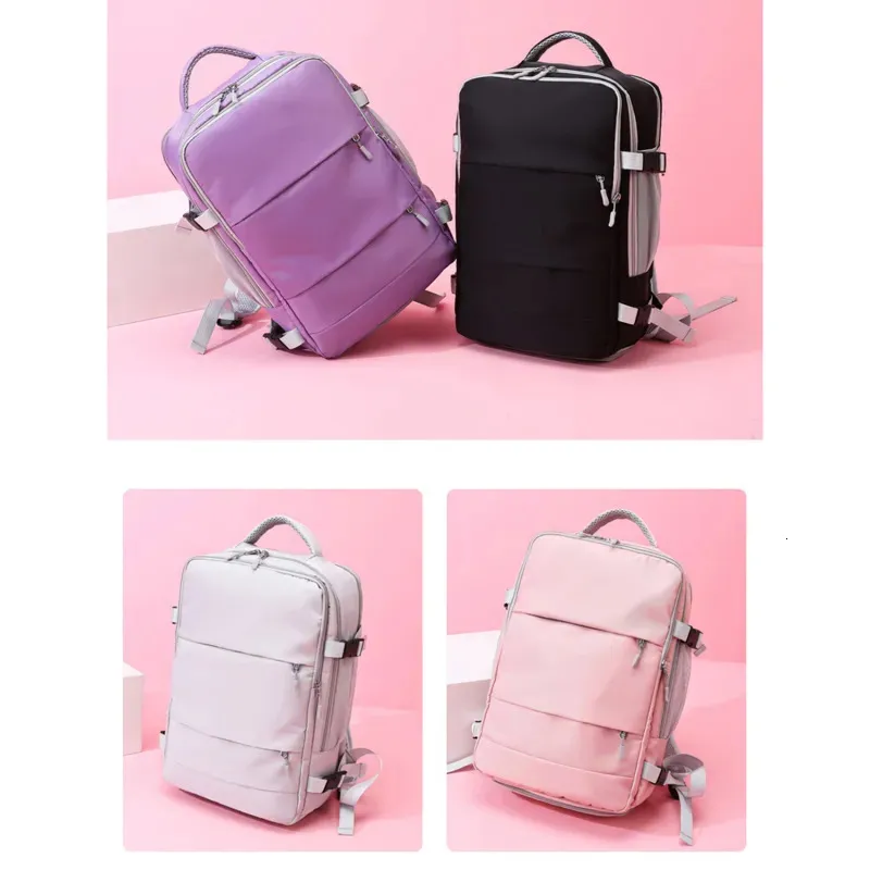 Sırt çantası kadın sırt çantası moda büyük kapasite hafif sırt çantaları kızlar öğrenciler taşınabilir Kore sürüm çantaları 231016