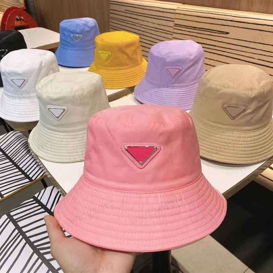 Chapéu de pescador de verão designer balde feminino masculino bonés lisos gorro boné de beisebol unissex casual com todo 8colors297w