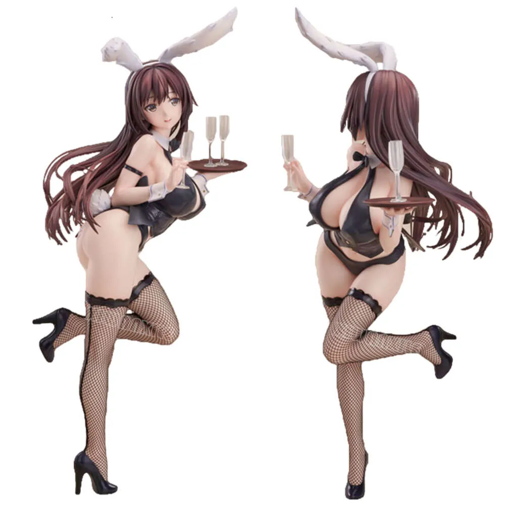 Finger Toys 43cm Partylook Kagetsu Mei Anime Girl Figura Native Binding Kagetsu Mei Dx Bunny Girl Figura de acción Muñeca coleccionable en miniatura Juguete