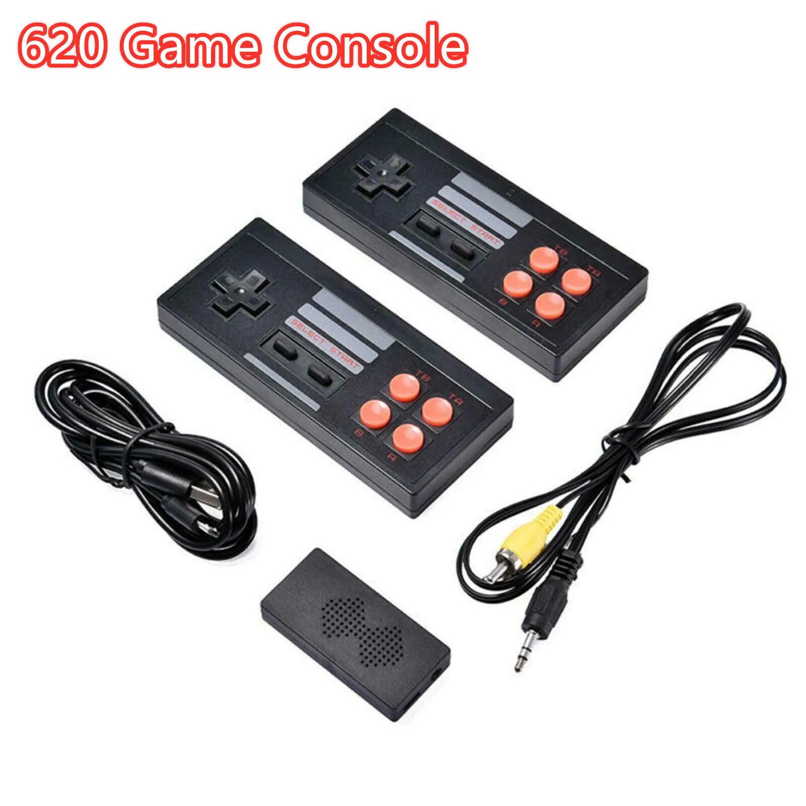 Classic Retro Game Console Mini TV Video Game System with 620 Games,  Wireless Controllers, HD Output, 8-bit NES Nostalgia Buy Now!