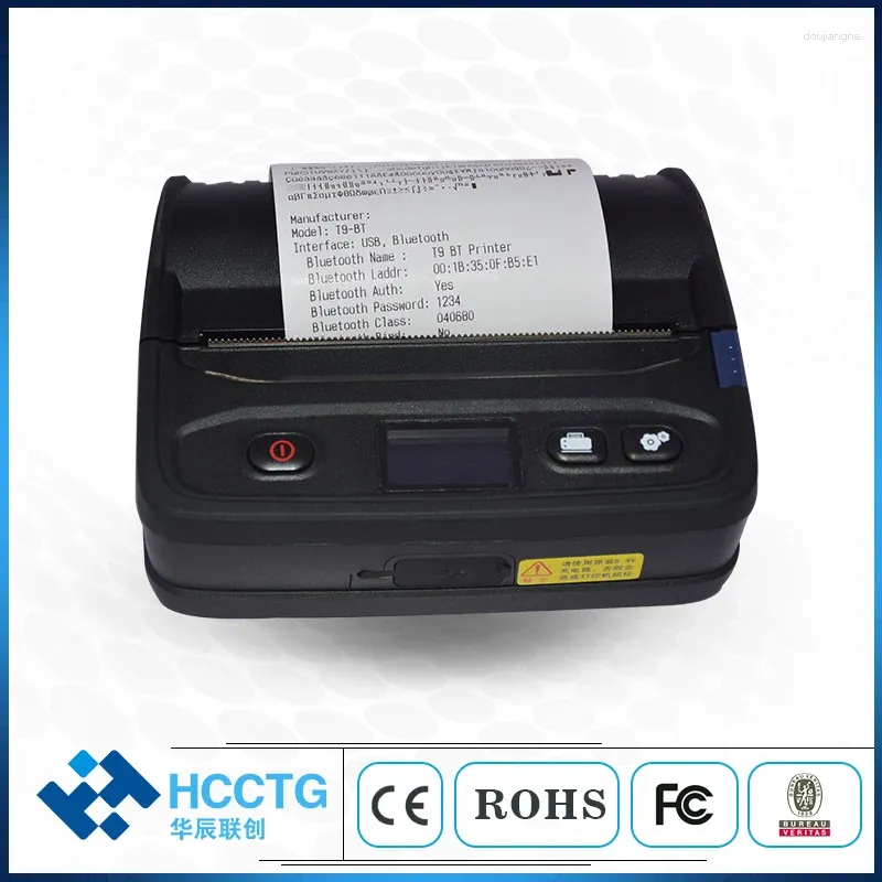 Mobile Android Bluetooth Portable 110mm 112mm 4 Inch Thermal Label Printer HCC-L51