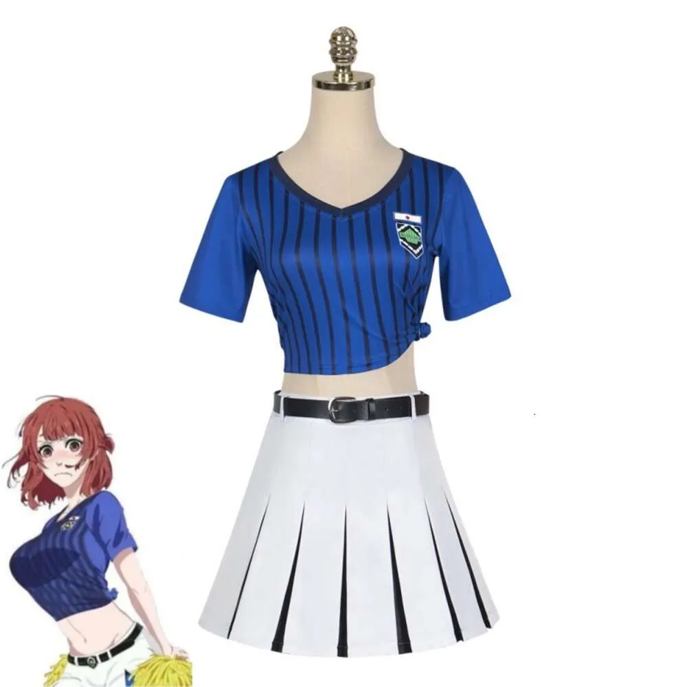 Cosplay Anime Blue Lock Bluelock Teieri Anri Disfraz De Cosplay Peluca Mujer Sexy Equipo De Animacion Uniforme De Porrista Hallowen Traje De Juego De Rol De 32 03 DHgate
