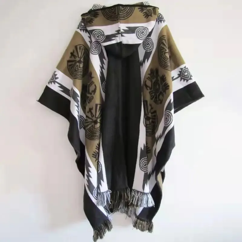 Bat Sleeve Irregular Hooded Sweater Bat Sleeve Irregular Hooded Sweater