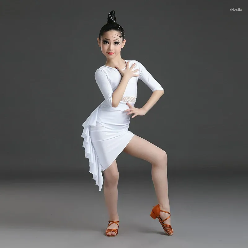 Children's latin top dance dresses