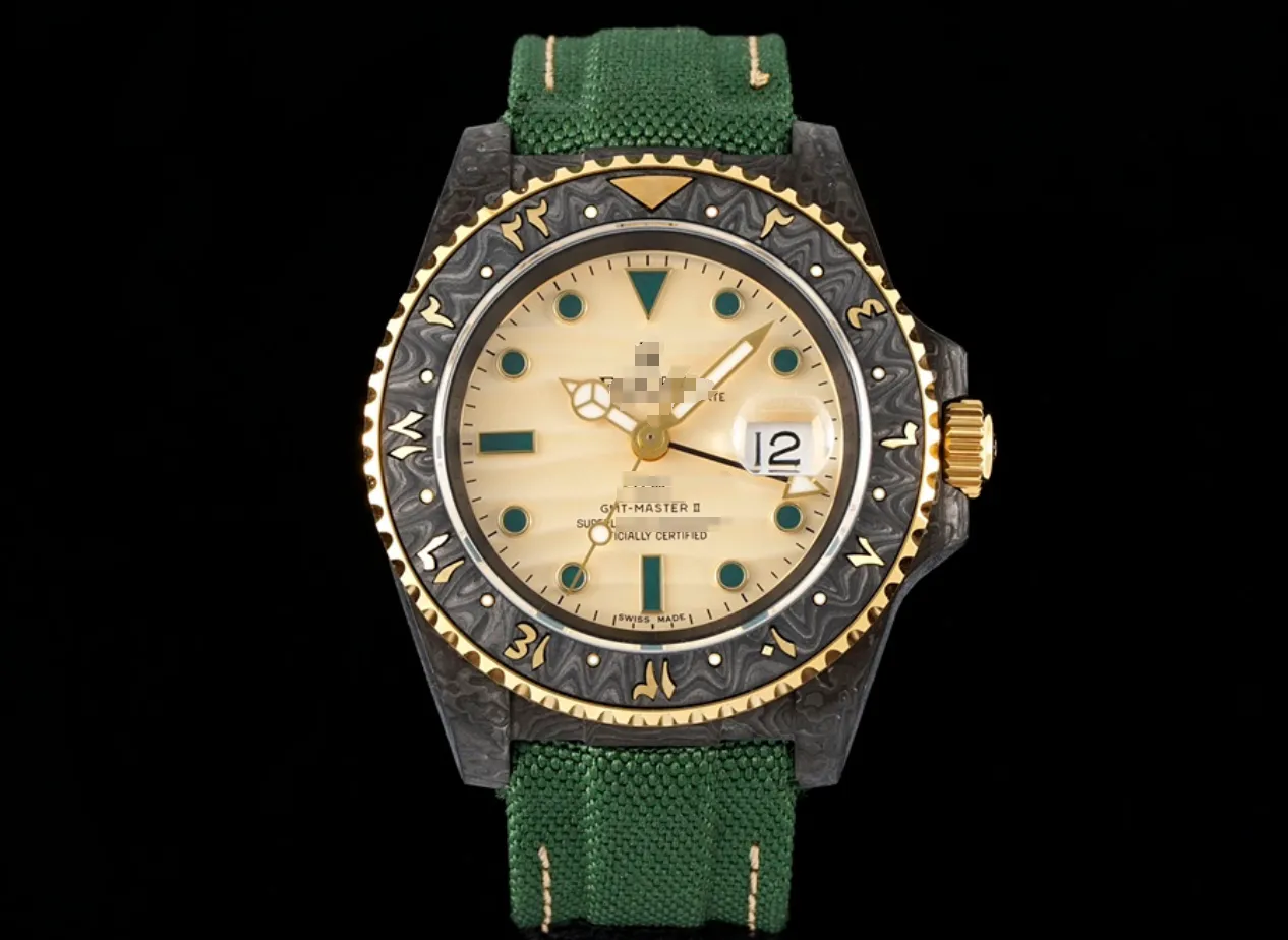 Man GMT-Master 2023 럭셔리 여성 시계 디자이너 브랜드 로고 박스 고품질 데이트 조정 31mm 쿼츠 시계 방수 방수