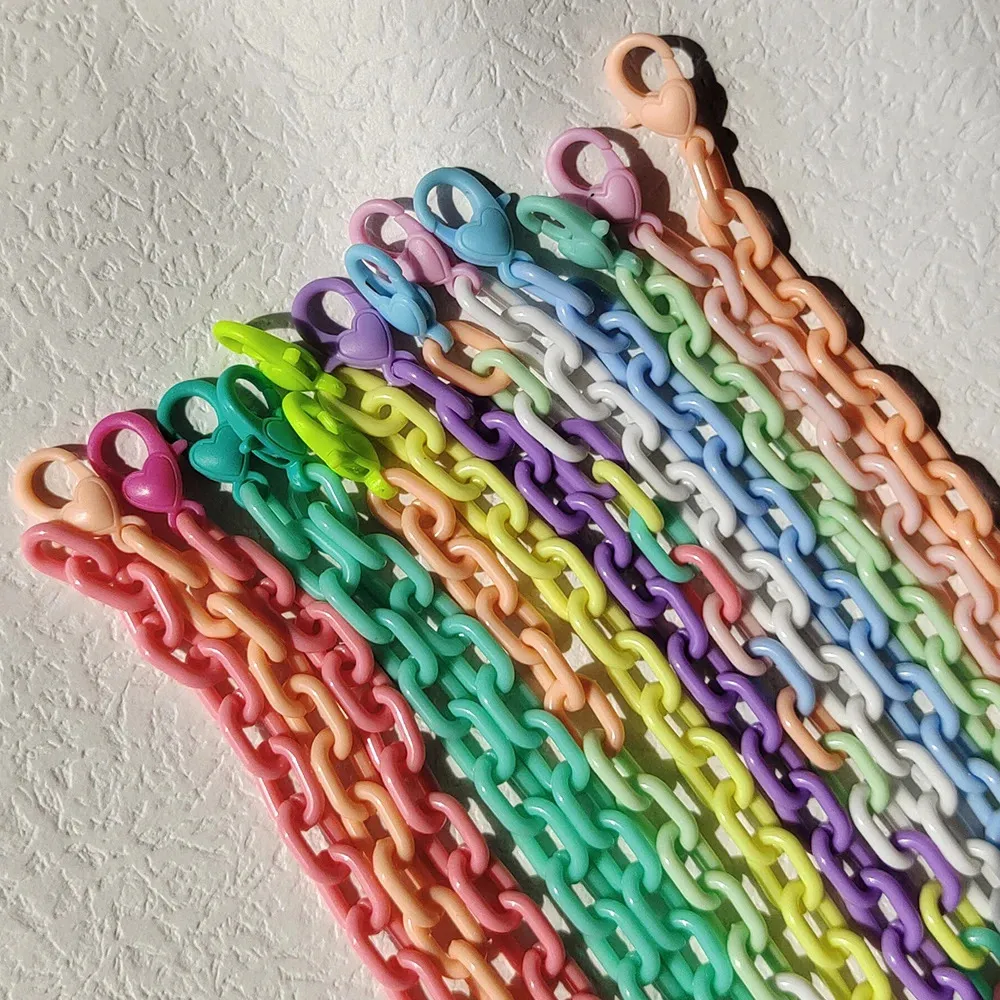:…: Chokers ZX Candy Color Geometric Resin Chain From 8,77 € | DHgate