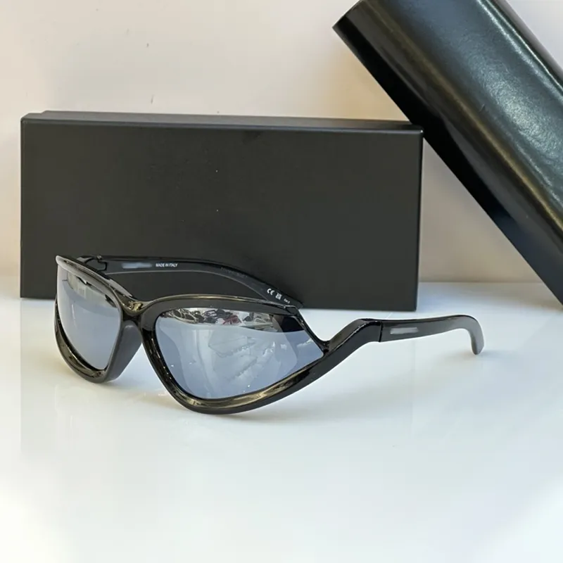 Balenciaga Eyewear coated cat-eye sunglasses - Silver