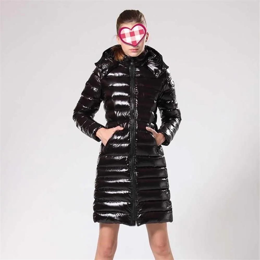 Womens Donsjack Parka Mode Vrouwen Winterjas Bontjas Moncler Femme Zwarte Winterjas Bovenkleding Met Hood201A