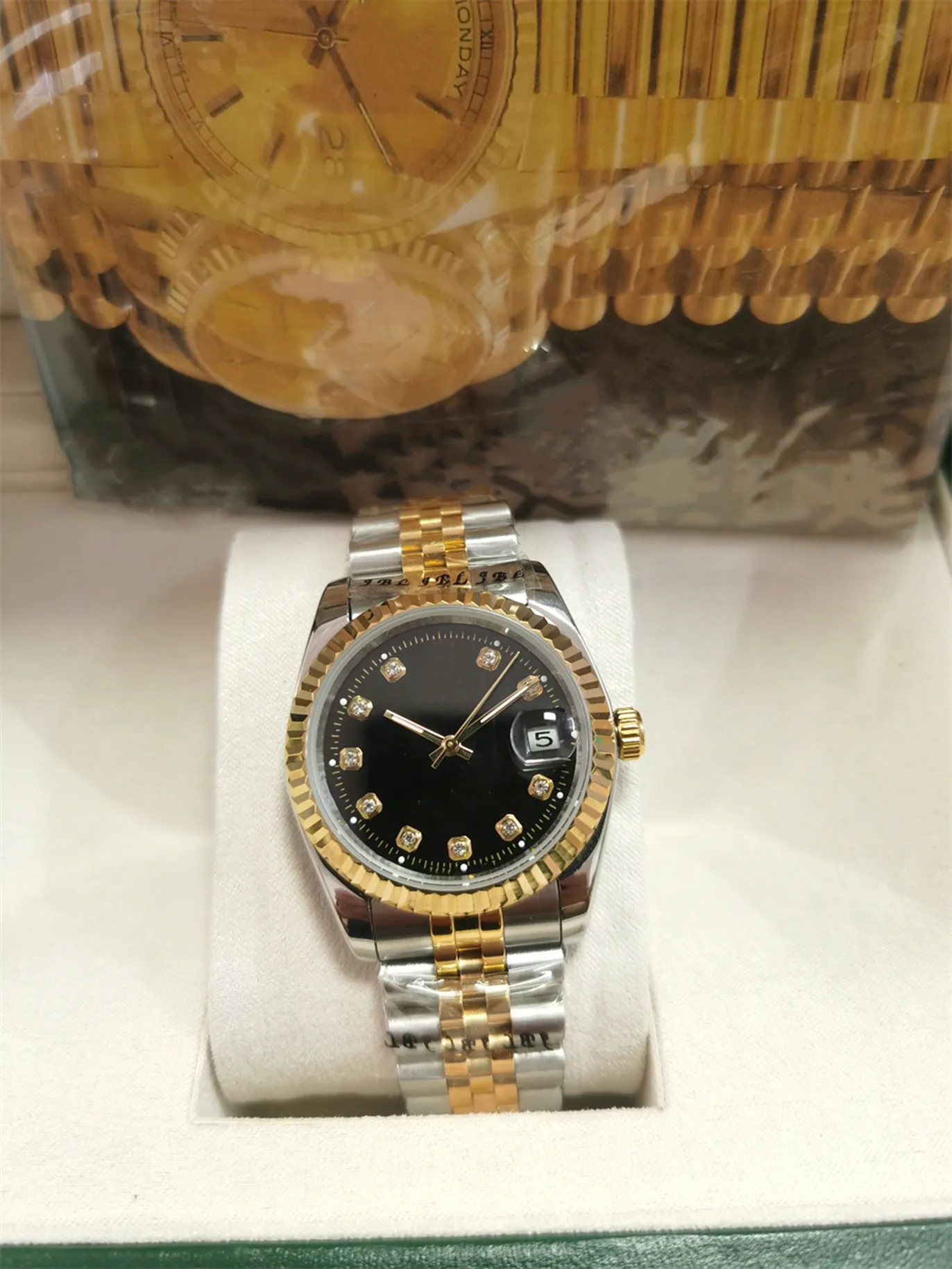 with Original Box High-quality Watch 41mm President Datejust 116334 Sapphire Glass Asia 2813 Movement Mechanical Automatic Mens Watches 19