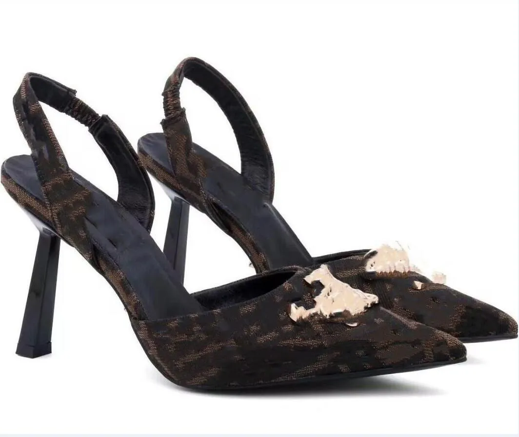 Designerskor kvinnors siden satin klänningskor sandaler 10
