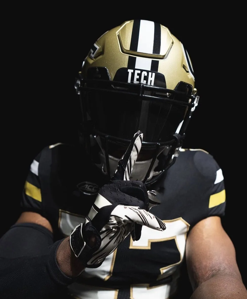 Georgia Tech Yellow Jackets Football jersey 60 Gabe Fortson