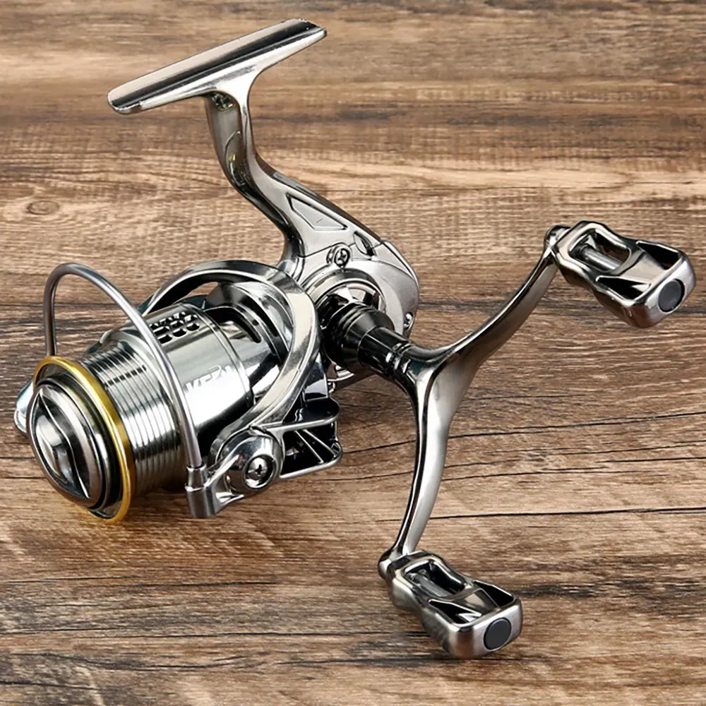 Moulinets Baitcasting GDA moulinet Double poignée Anti-secouement glisser carpe moulinet de pêche gauche droite Interchangeable eau salée eau douce 2000s 3000s 231017