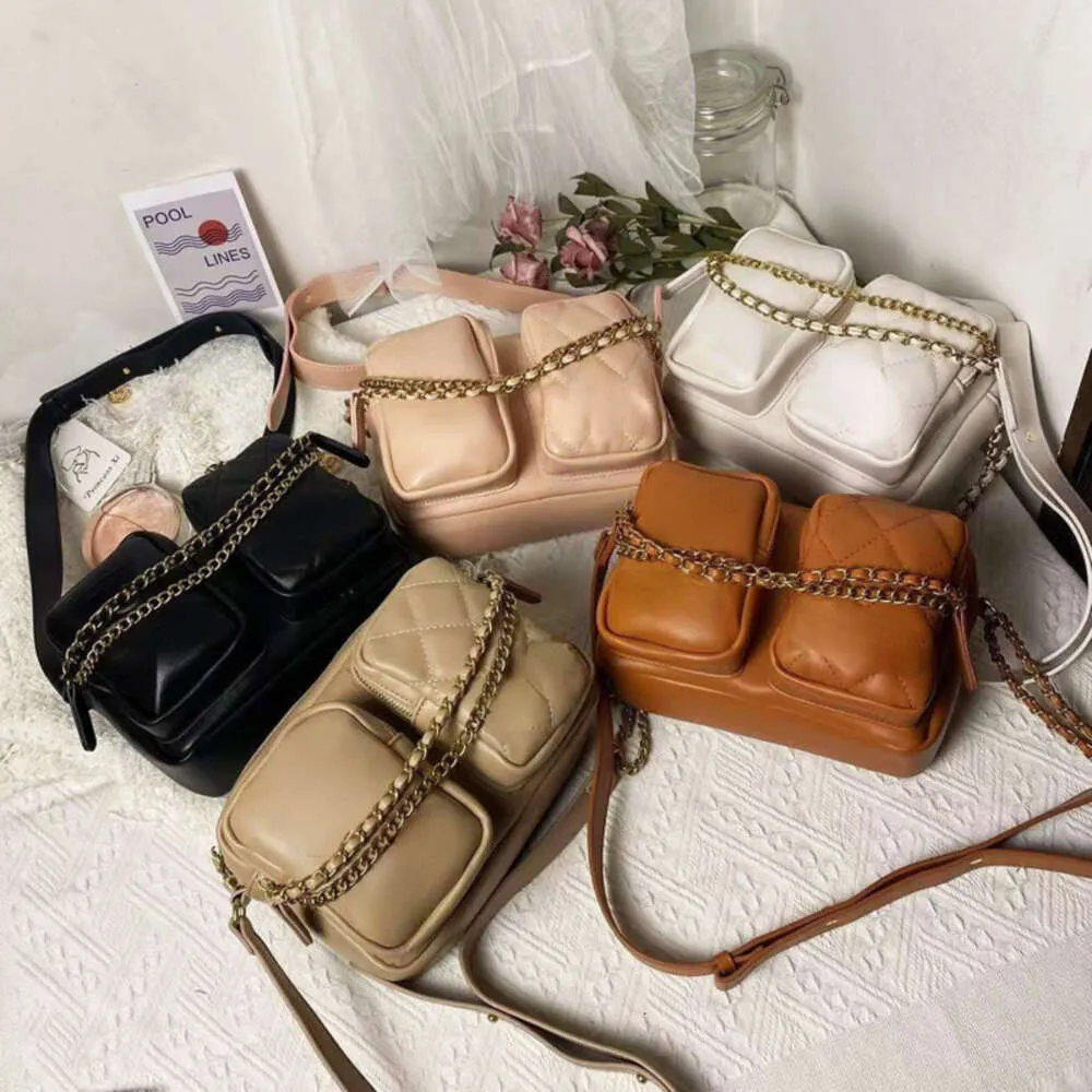 Luxury camera Bag women shoulder bags C letter embroidery chain Bags designer bag multi pocket mailman totebag women's fashion b ag