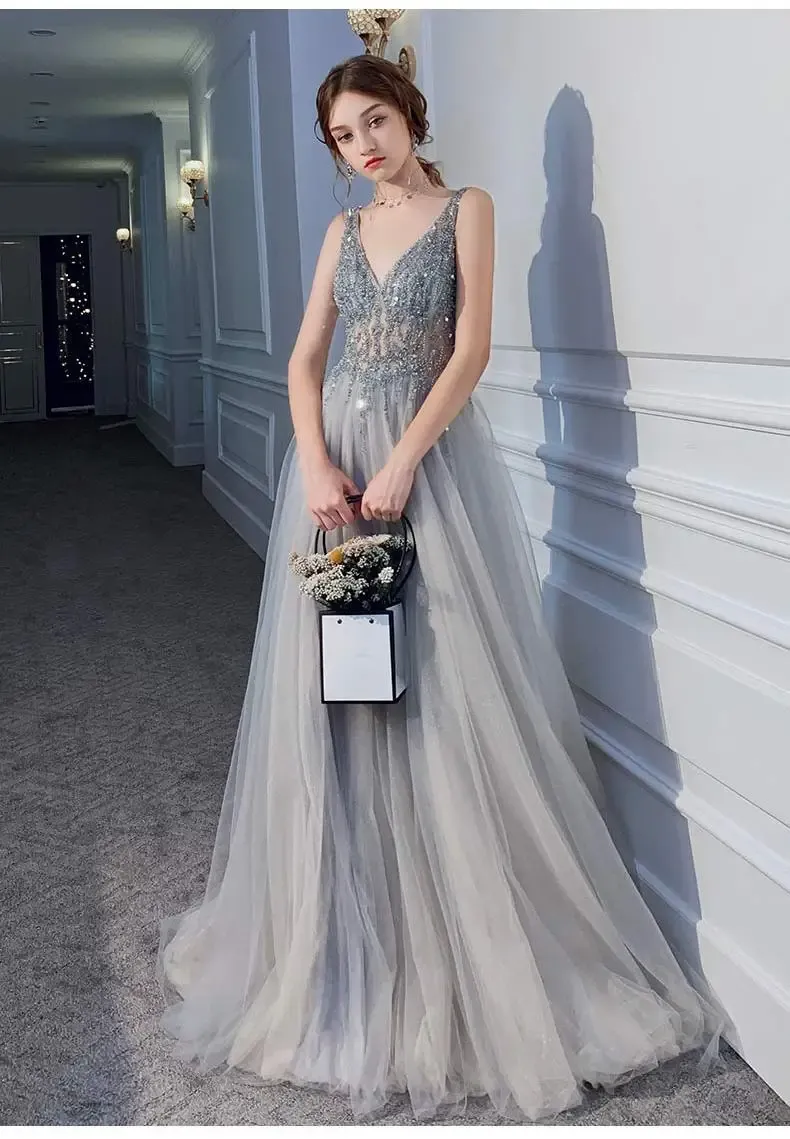 Fancy Dubai Evening Dresses with Cape Sleeves Elegant Women Guest of Wedding Gala Formal Gown