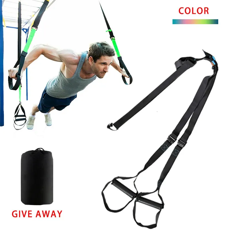 Resistance Bands Suspended Band Set Full Body Elastic Fitness Booty Spänningsgymnastik Hem Gym Örnadsutrustning 231016