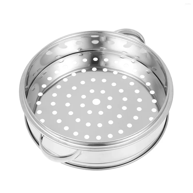 Caldeiras duplas de aço inoxidável, cesta de vapor para alimentos domésticos, malha, grelha, ferramenta de cozinha, durável