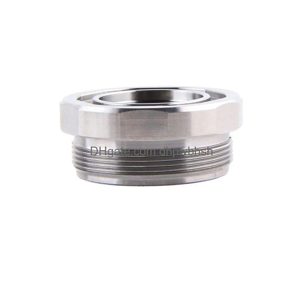 Titanium Screw Caps Thread Adapter 1.375X24 Fitting Adpater 1/2X28 5/8X24 For 7Inch Kits Drop Delivery