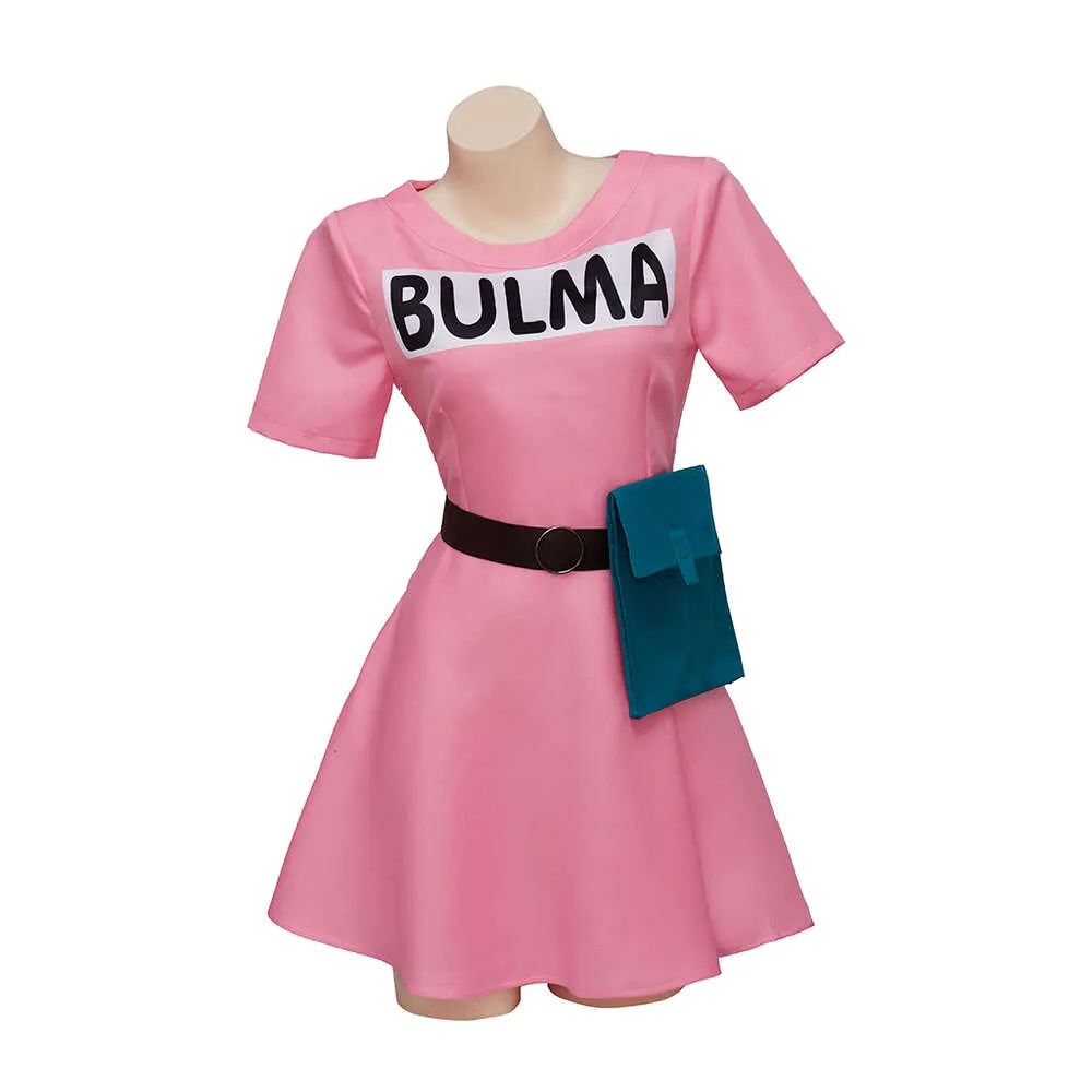 bulma pink dress DRAGON BALL HISTORY BOX Make a statement and look fabulous in this all Bulma (Young) (DBU) by phil-cho