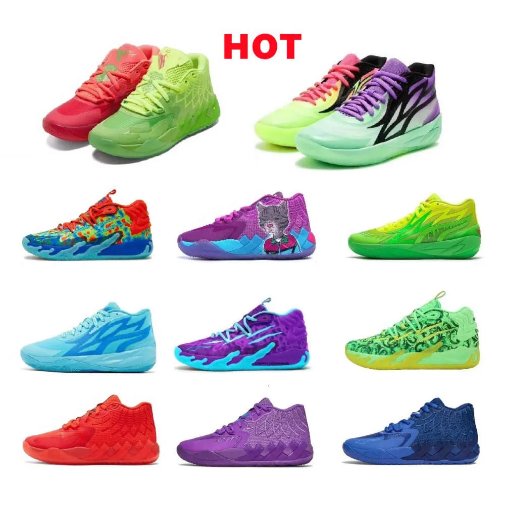 2024 MB.01 Rick and Morty Basketball Buty na sprzedaż Lamelos Ball Mężczyźni Kobiety Imidesentne sny Buzz City Ridge Red Galaxy Not Stąd