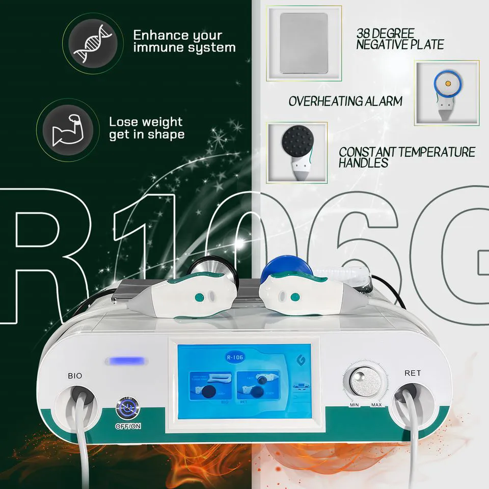 448K Radiofrekvens diatermi terapi rynka borttagning ansiktslyft rf hud åtdragningsmaskin