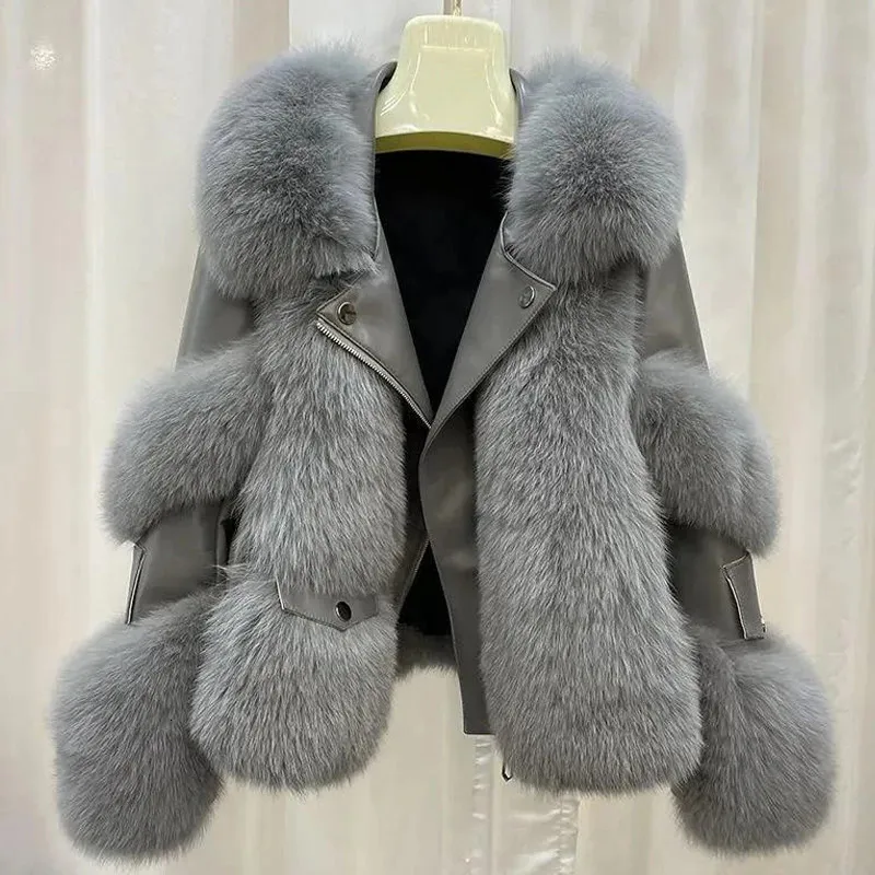 コート BB COUTURE FW24 'Bacon' faux fur (BACONCOAT CAMEL) Bb Couture Faux-fur Jacket With Unique Texture For Women In