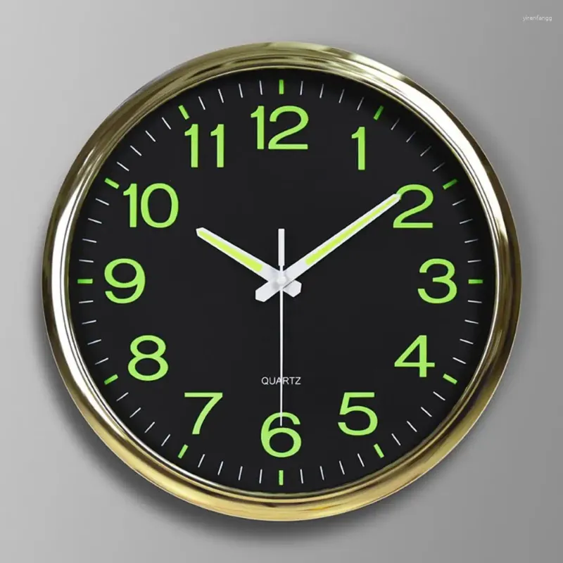 Ultra Quiet Wall Clocks Homesense For Elderly Tick Free, Easy To Read, Minimalistic, Glowing