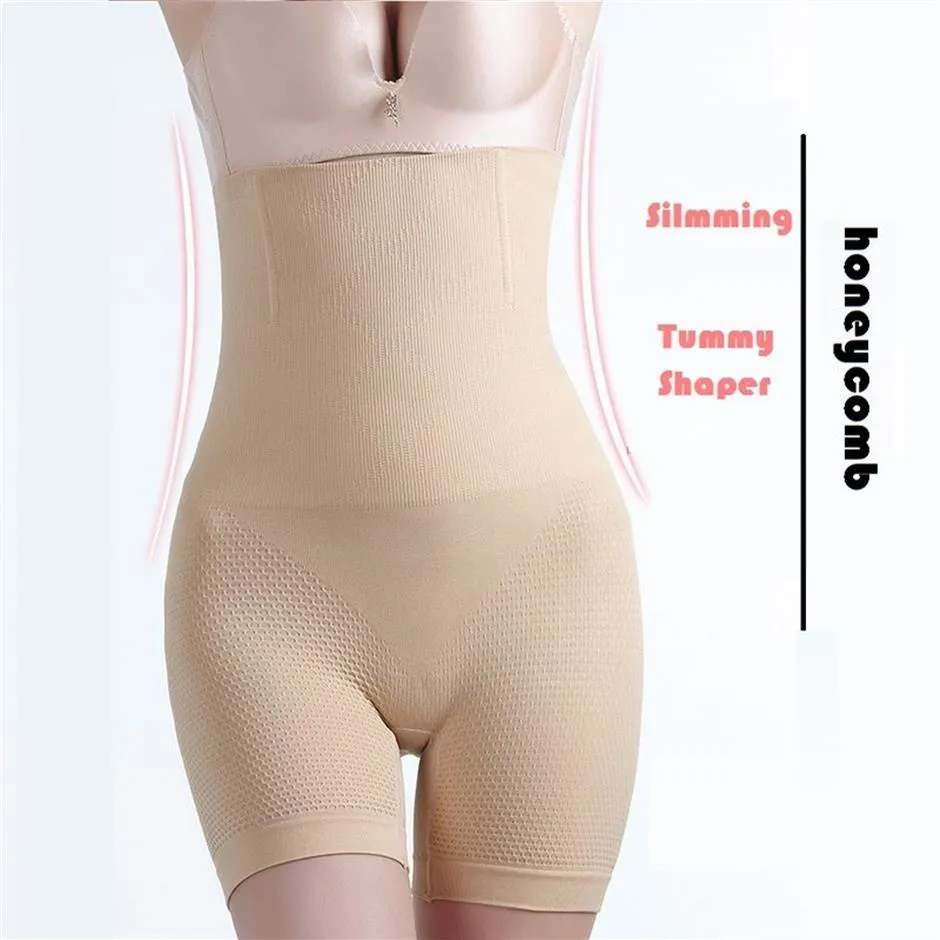 Body Shaper Sexy Butt Lifter Frauen Abnehmen Shapewear Bauch Steuer Höschen Hohe Taille Trainer Boyshort Enge Power Shorts Y200710331p