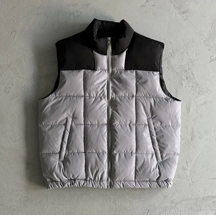 Gilet en duvet tendance pour hommes, Style de rue, adapté aux vêtements d'hiver, tenues Hip Hop