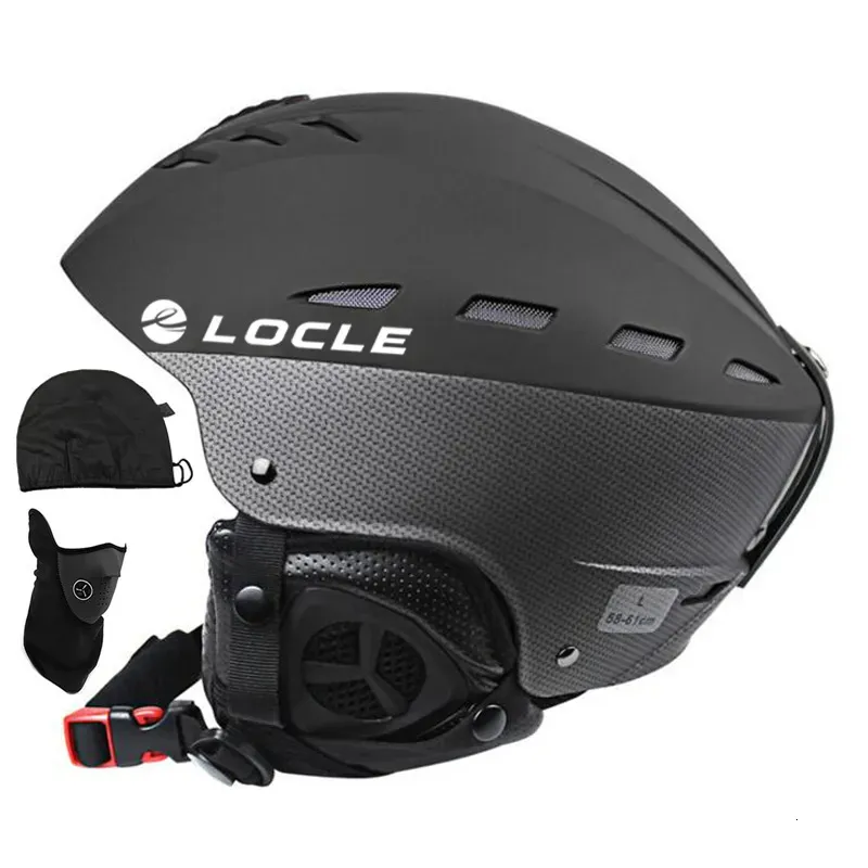 Skihelmen LOCLE Skihelm Heren en Dames Skihelm Kinderen Jongens Meisjes Ski Skateboard Snowboard Motor Sneeuwscooter Helm Maat SMLXL 231016