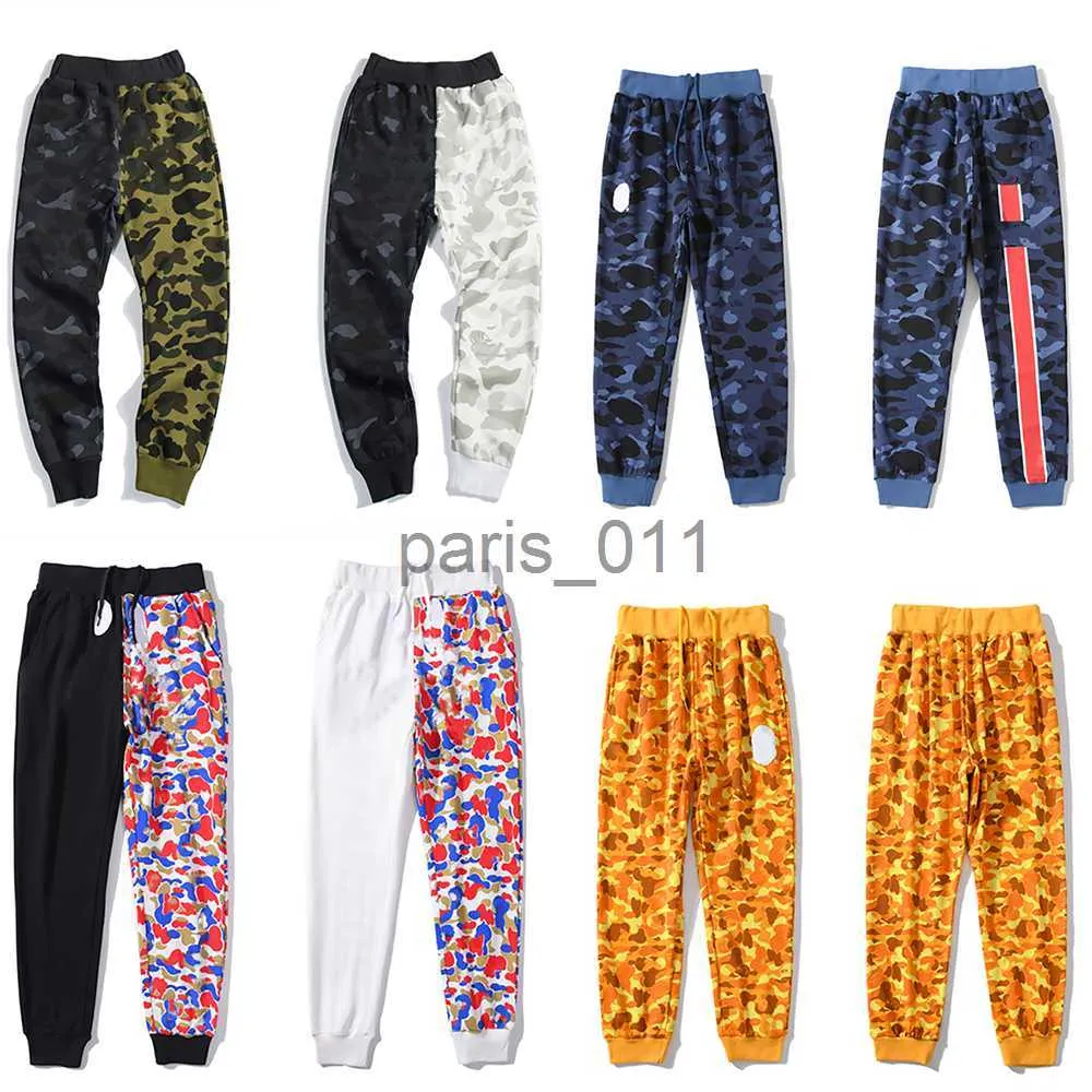 Pantalons pour hommes Designer Bain ape Pantalons pour hommes Japon Pantalon cargo brodé de qualité supérieure pour hommes Miss pantalons de survêtement Miss mode joggers M / L / XL / XXL x1017