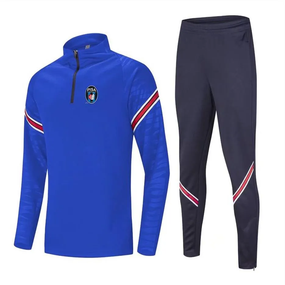 21-22 A C Pisa 1909 Men's football team Men Tracksuits Istanbul Basaksehir FK Soccer Set Customize Tean Logo Football Traini253M