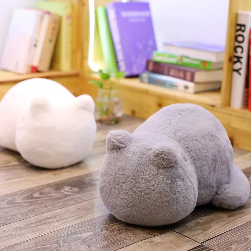 Cat plush cushion hotsell