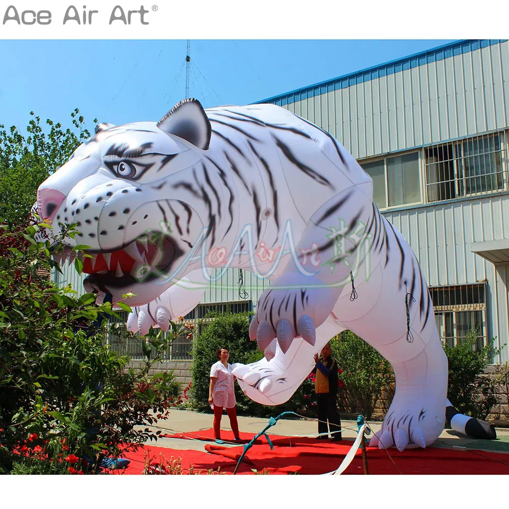Giant 20ft Inflatable Tiger - Eye-Catching Advertising Display, Circus ...