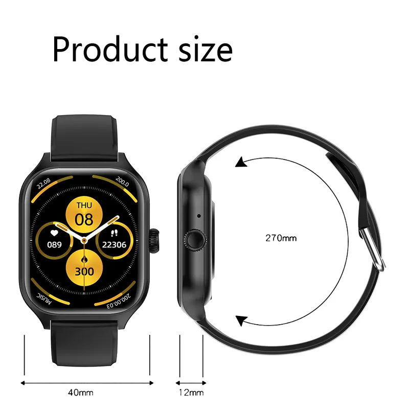 GT4 Pro Inspired Smartwatch Heart Rate Bluetooth GPS Waterproof Android IOS