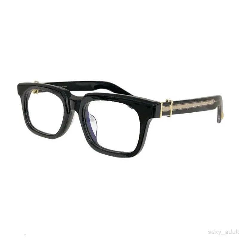 Bold Black Square Frame Glasses: Designer Style Sunglasses Prescription  Eyewear for Men Women Vintage Inspired CH8142 CH8043