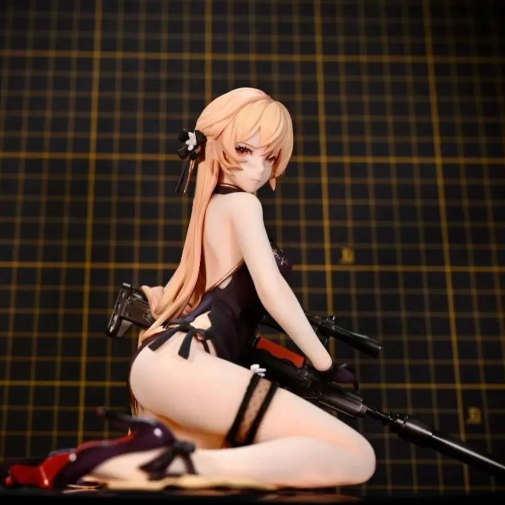 Finger Toys Girls Frontline Japanese Anime Figure OTS-14 SPEL STATUE PVC ACTION FIGUR Collection Model Adult Toys Doll Friend Gifts