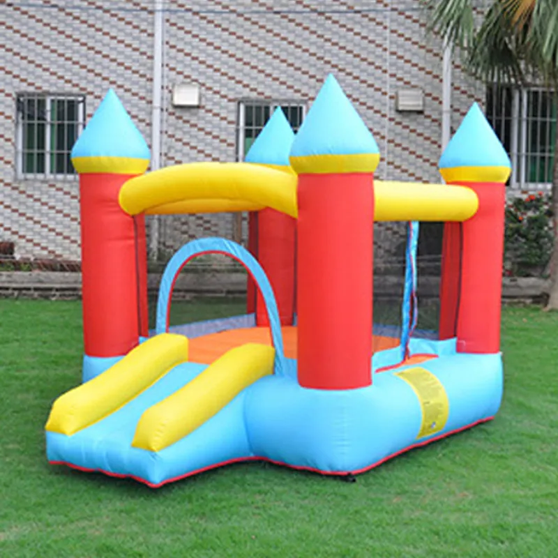 Moonwalk inflável para venda Bouncer Indoor Home Mini Bounce House para crianças Castelo poderoso jumper com soprador Festa infantil ao ar livre Brincar divertido pequenos presentes aniversário