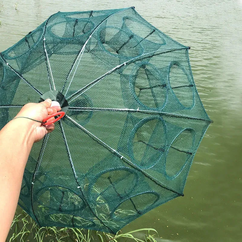 釣りのアクセサリー自動折りたたみ漁網