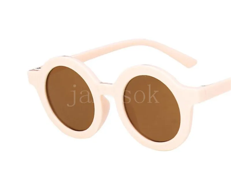 Kids Sunblock FashionsCute INS Kids Baby Sunglasses girls boys Sun Glasses Candy Color Shades For Children DB722
