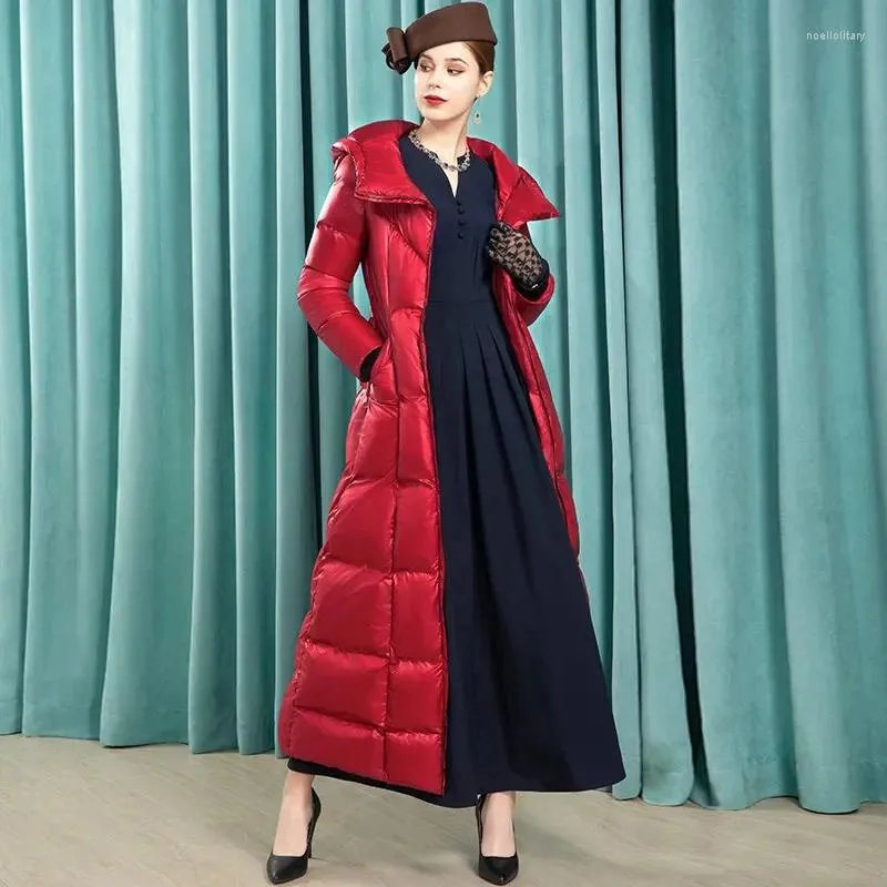 Ladies belted padded coat sales