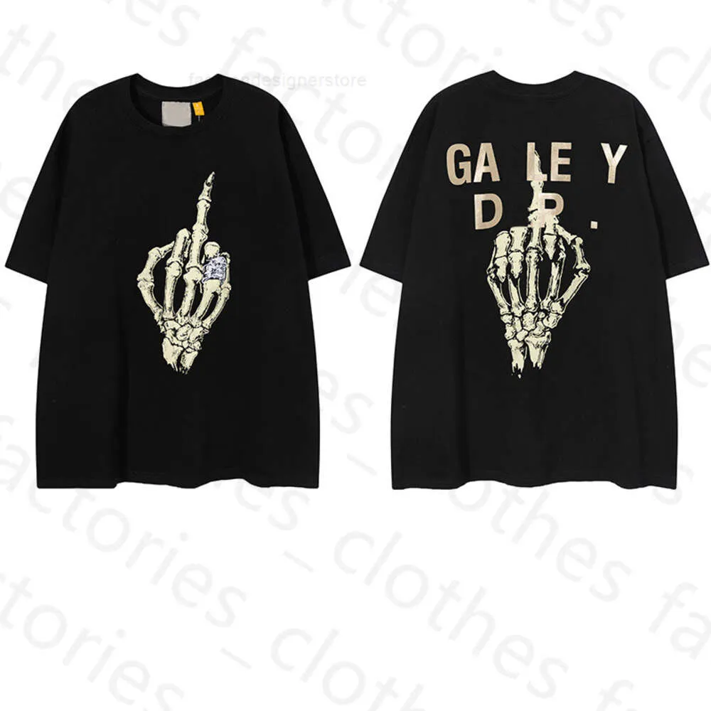 T-shirts pour hommes 2023 Tees Galleryse Depts T-shirts Hommes Femmes Designer T-shirts Galeries Cottons Tops Homme S Casual Shirt Luxurys Vêtements Street Shorts SleeSML