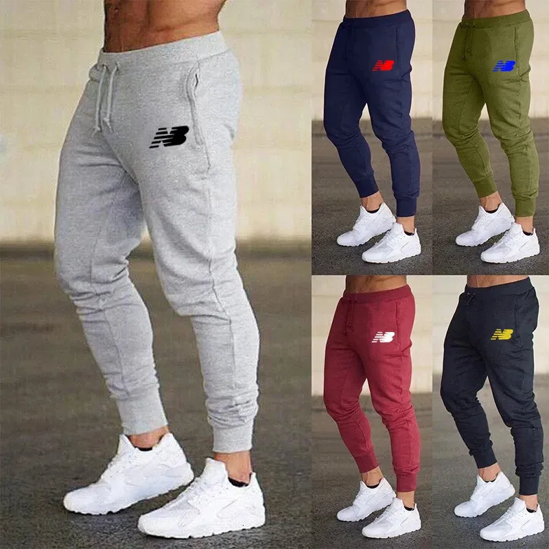 Erkek pantolon markası rahat skinny pantolonlar erkek joggers eşofmanlar fitness egzersiz markası pantolon sonbahar erkek moda pantolon 231017