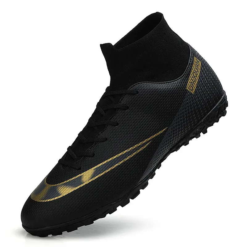 Chaussures habillées Qualité Football Bottes Crampons En Gros Durable Lumière Confortable Futsal Football Crampons Chaussures Homme En Plein Air Véritable Baskets Cloutées 231016