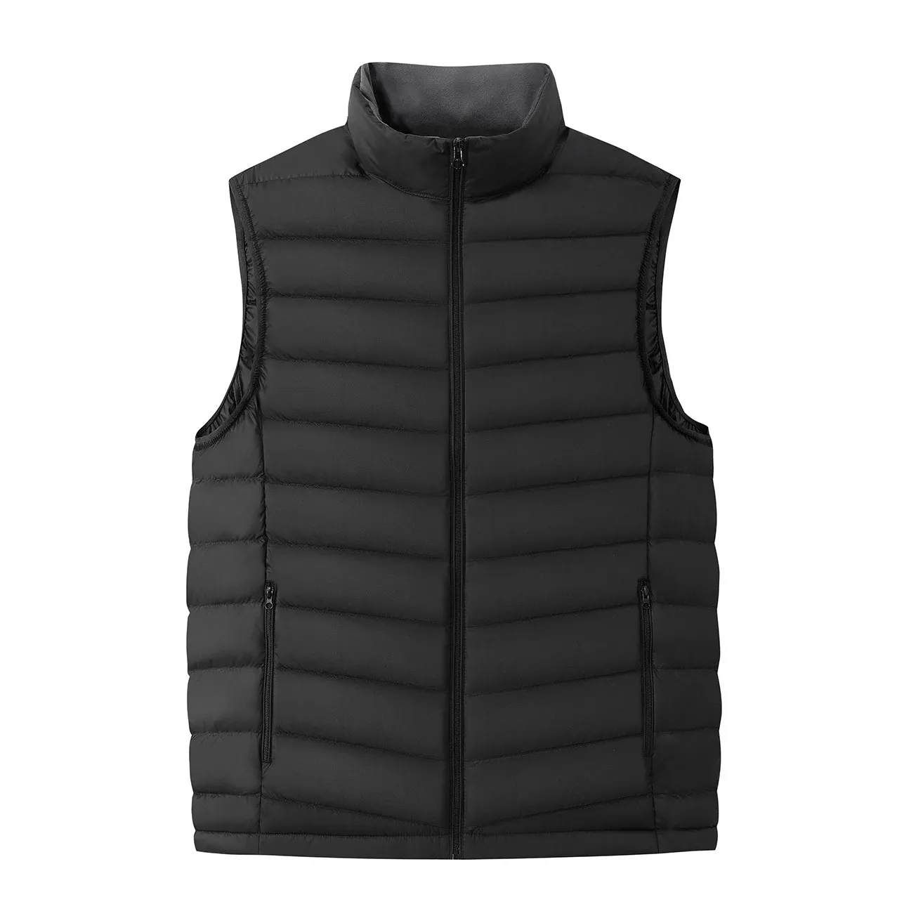 Mens Down Parkas Autumn Winter Men Duck Vest Coat Ultralight Sleeveless Puffer Jacket Ultralätt lättvikt Waistcoat 231016