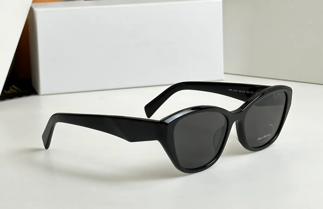 Occhiali da sole Cat Eye neri 21Z Occhiali da sole da donna Gafas de sol Occhiali da sole firmati Shades Occhiali da sole Occhiali di protezione UV400