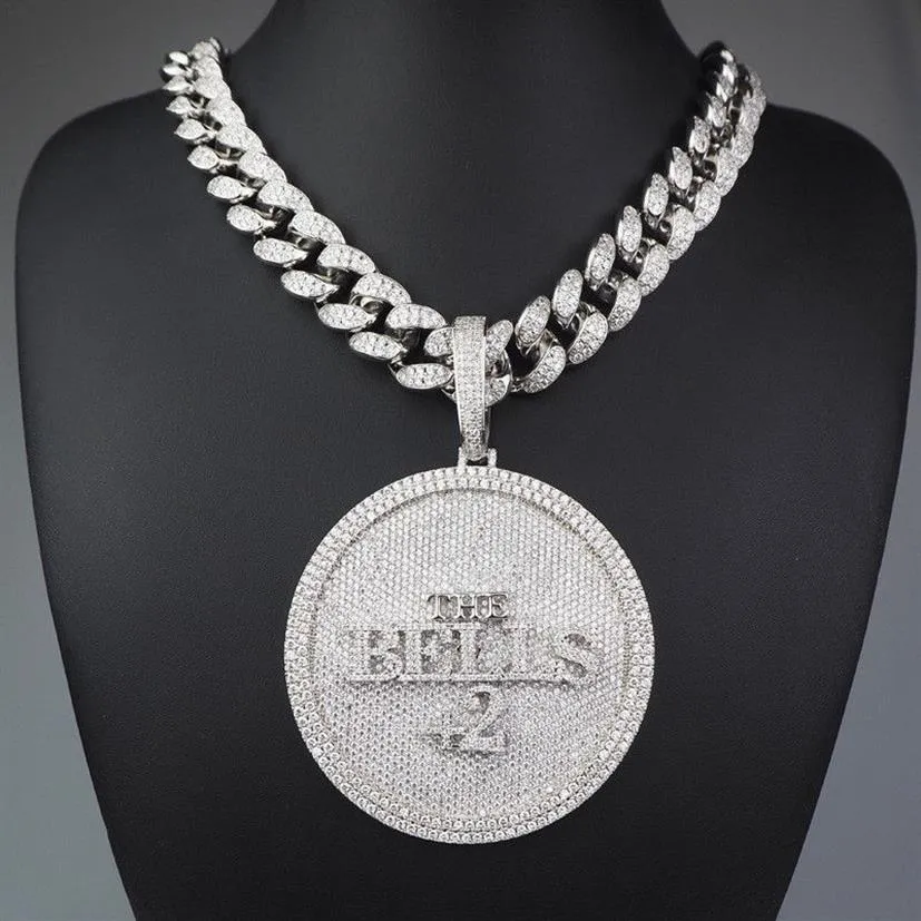 Large iced out pendants deals